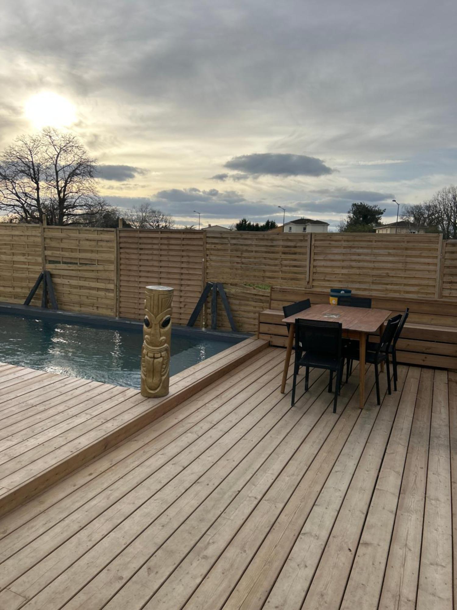 Aux Portes De Bordeaux Maison Cocooning Avec Piscine Villa Ambares-et-Lagrave